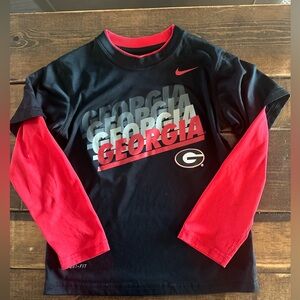 size 5 dri fit Nike GEORGIA top